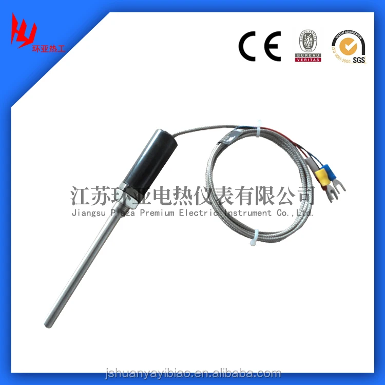 Thermistor and pt100 Type Sensor, Aircraft Temperature Sensor for Water and Oil