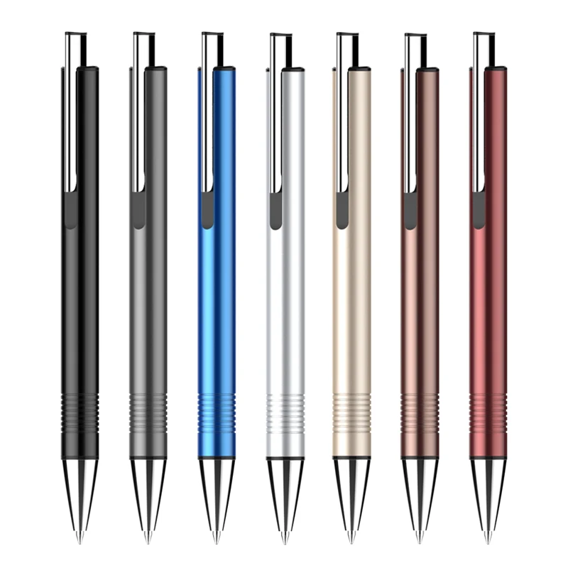 Wholesale metal ball pen with logo laser for company brand or personalized name engraved