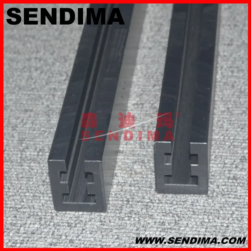 custom CNC linear UPE plastic guide rail View UPE guide