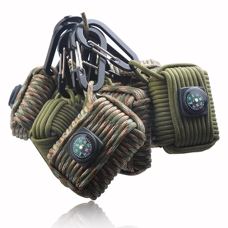 Factory Price Wholesale Camping Paracord Accessories Sets Emergency Survival Kit