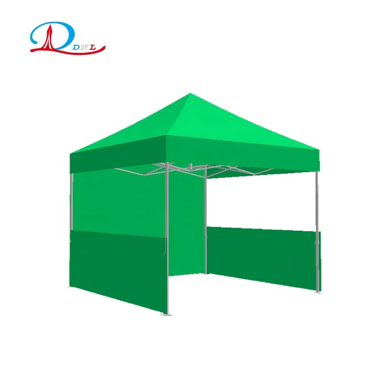 half wall Instant Shelter Pop Up Gazebos Canopy Wedding Party Tent
