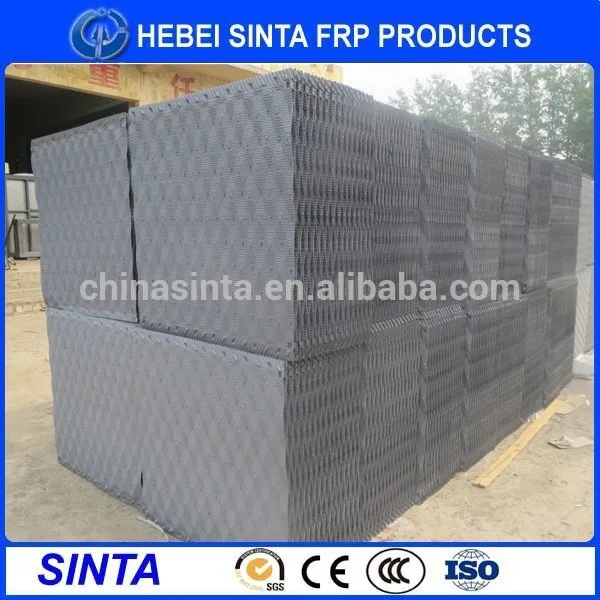 градирни заполнения& градирни пвх плиты шпинделя наполнителя& градирни заполнения и обновления