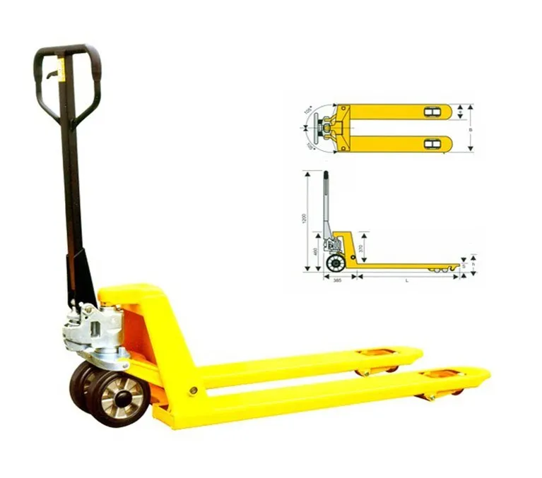 Pallet truc Hand handling trolley Forklift Truck Stacker Trucks 3ton  5ton  New hot sale hydraulic pump hand pallet truc
