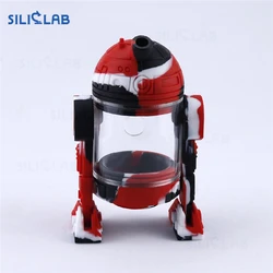 China Glass Smoking Wholesale Silicone Bubbler 6 Inch Concentrate Water Smoking Pipe