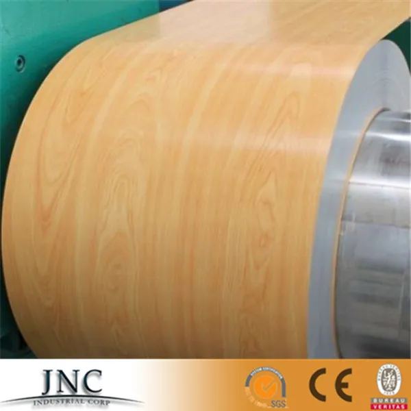 Ppgi премьер оцинкованной стали катушки дерево шаблон prepainted стальная катушка оцинкованной катушки