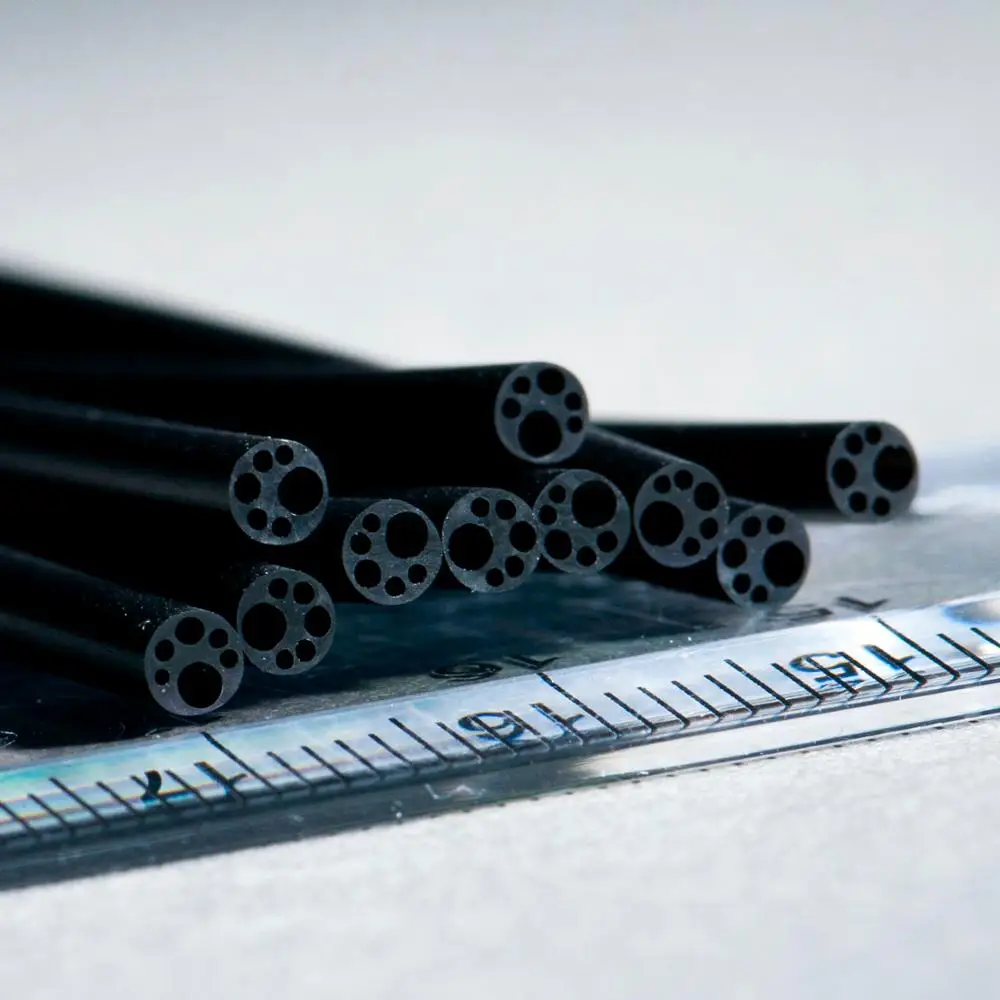 PVC Transparent Pareallel Tube, DEHP free, TDS available