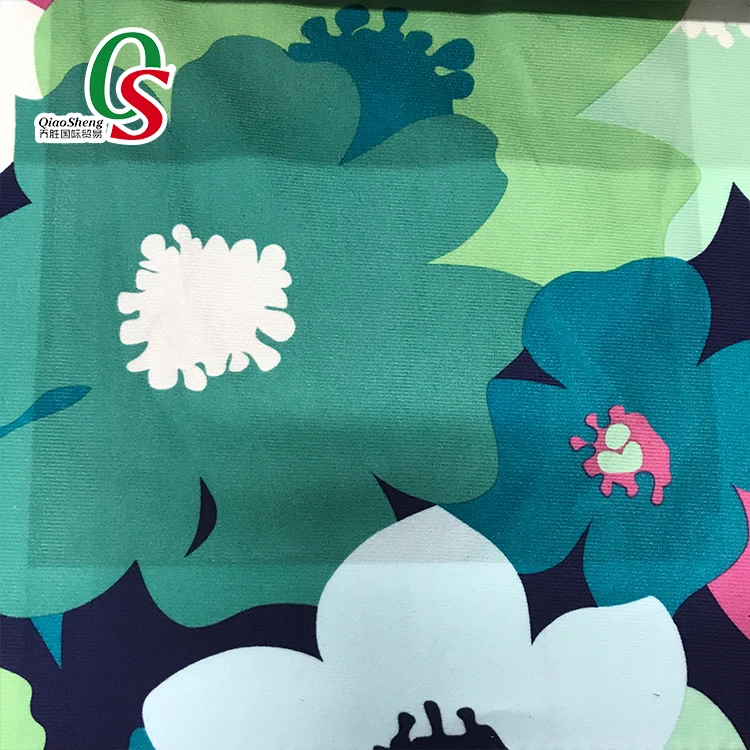 Warp knitted plush printed fabric