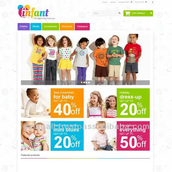 SEO Friendly Online Shopping website for Toys