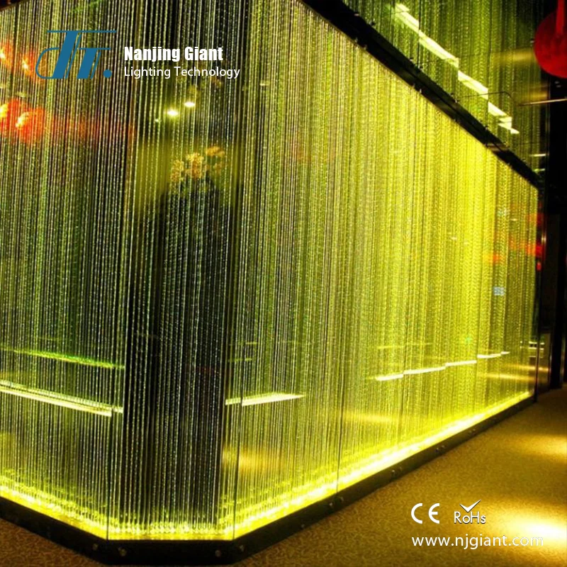 
Free design available diy fiber optic lighting curtain light 