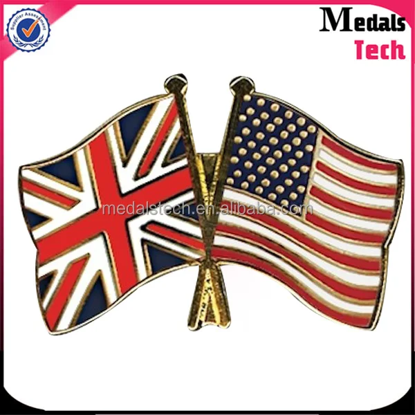 Жесткая эмаль Малайзия и Новая Зеландия дружба флаг металлический лацкан