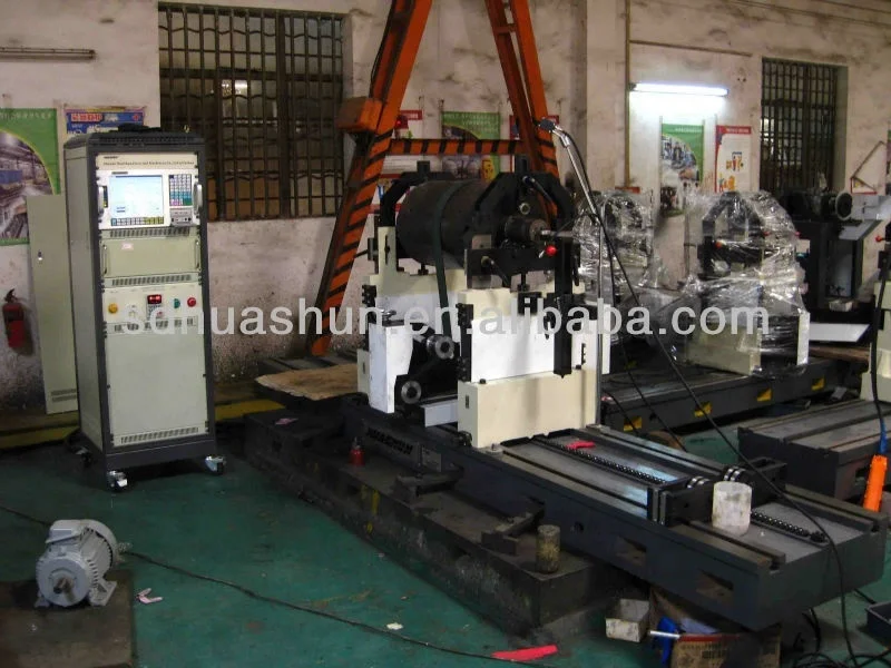 HUASHUN HB2000-PI balancing machine for motor, roller and blower