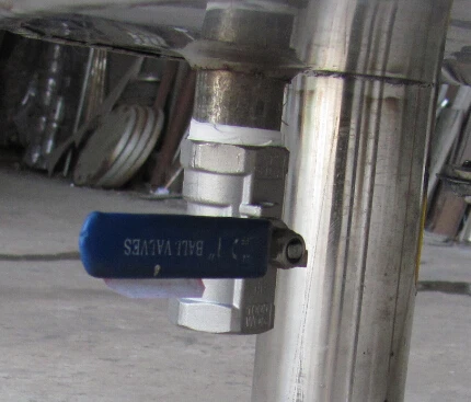 60L batch pasteurizer for milk batch pasteurization tank