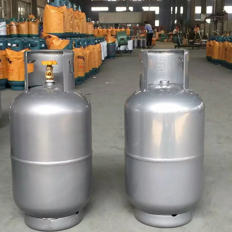 Customized Multiple Specifications of 3/5/7/9/12.5kg LPG Cylinders Export to South America, Africa, and Southeast Asia