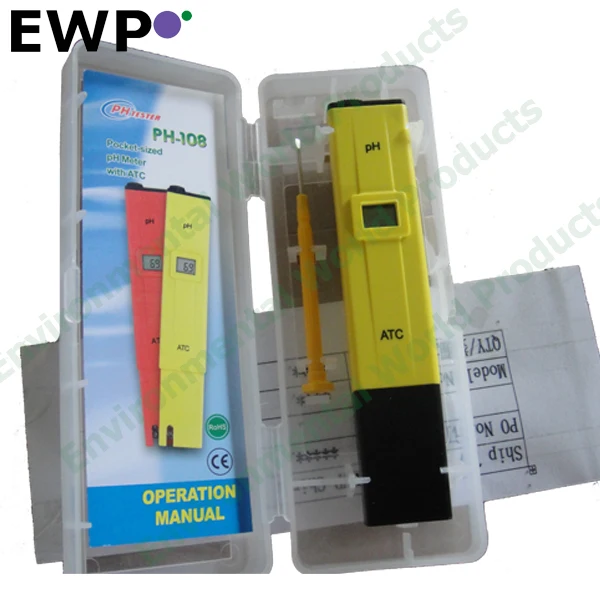Water ph tester meter