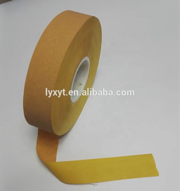 Cigarette head filter acetate tow wrapping tipping paper with golden line