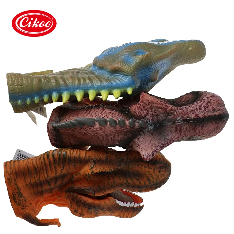 4D Eyes Dinosaur Hand Puppet Toy Finger