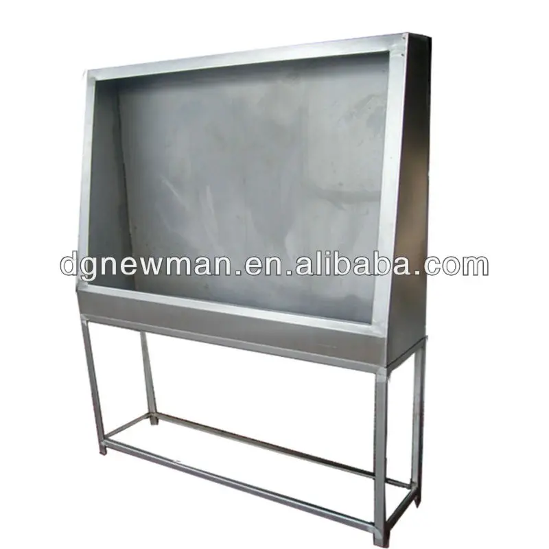 DGRUIDA factory selling screen printing washing tank washout booth without LED