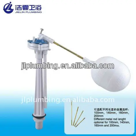 Прочный ABS T1207B туалет цистерны шаровой кран арматура