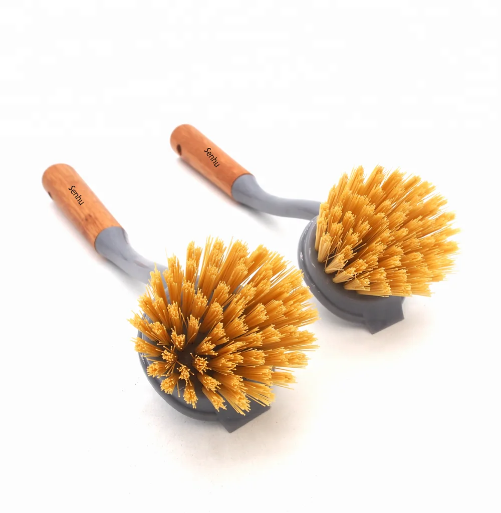 Bamboo Handle Brush dish wash cleaner dish cleaning Wood handle brush