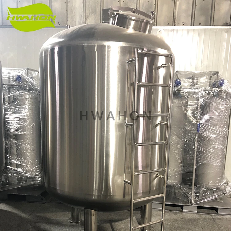 2000 Liter Water Storage Tank Stainless Steel 304/316L Vertical Type Liquid Jacket Tank