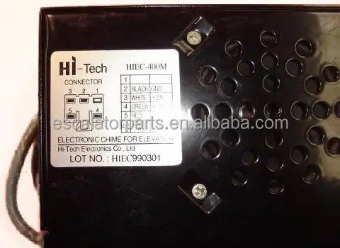 DEK3X04325A Лифт Гонг динамик MSEC-400M для лифта, запасные части лифта, запасные части 135*120*45 мм