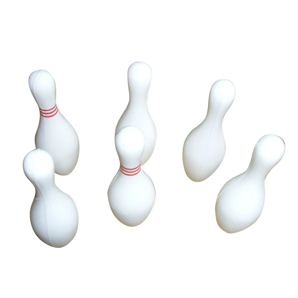 Promotional Hot Sale Pu Bowling Foam Stress Ball foam anti stress bottle