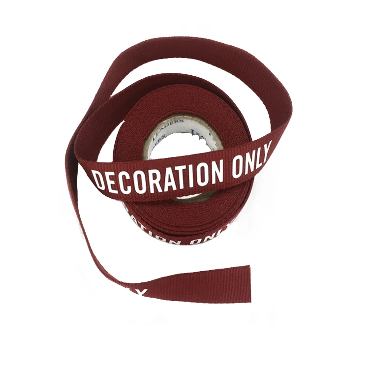 Custom red webbing logo Silk-screen printed guitar camera strap