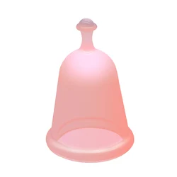 Popular Medical Silicone Menstrual Cup Natural and Reusable Alternative to Tampons or Cloth Sanitary Napkins
