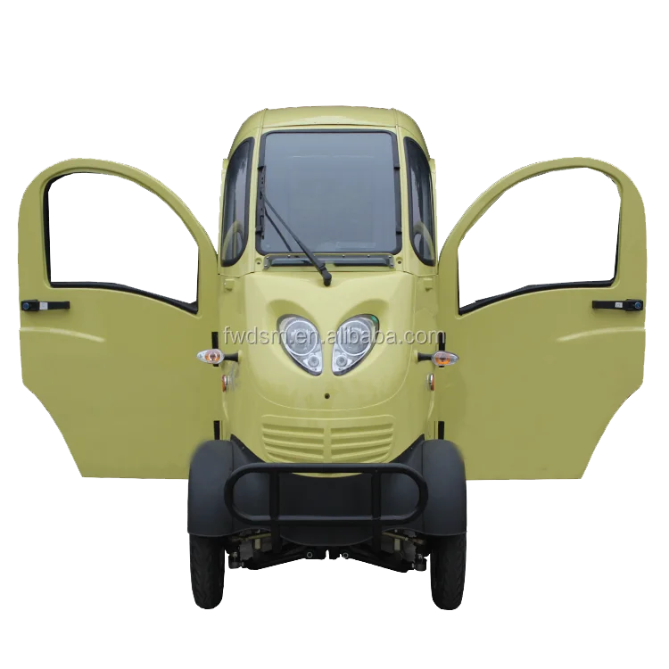 Fully enclosed 800w electric cars adults vehicle