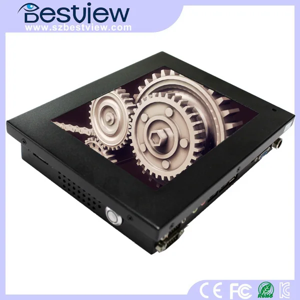 беспроводной 8 дюймов aio пк 8' вентиляторов промышленных сенсорный панельный компьютер