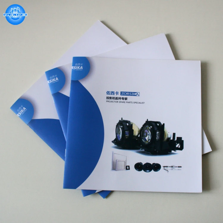 Cheap Custom Full Coloring Booklet Offset Printing Film Lamination Chart Paper CN;GUA Service Catalog Brochure Printing Hs-35