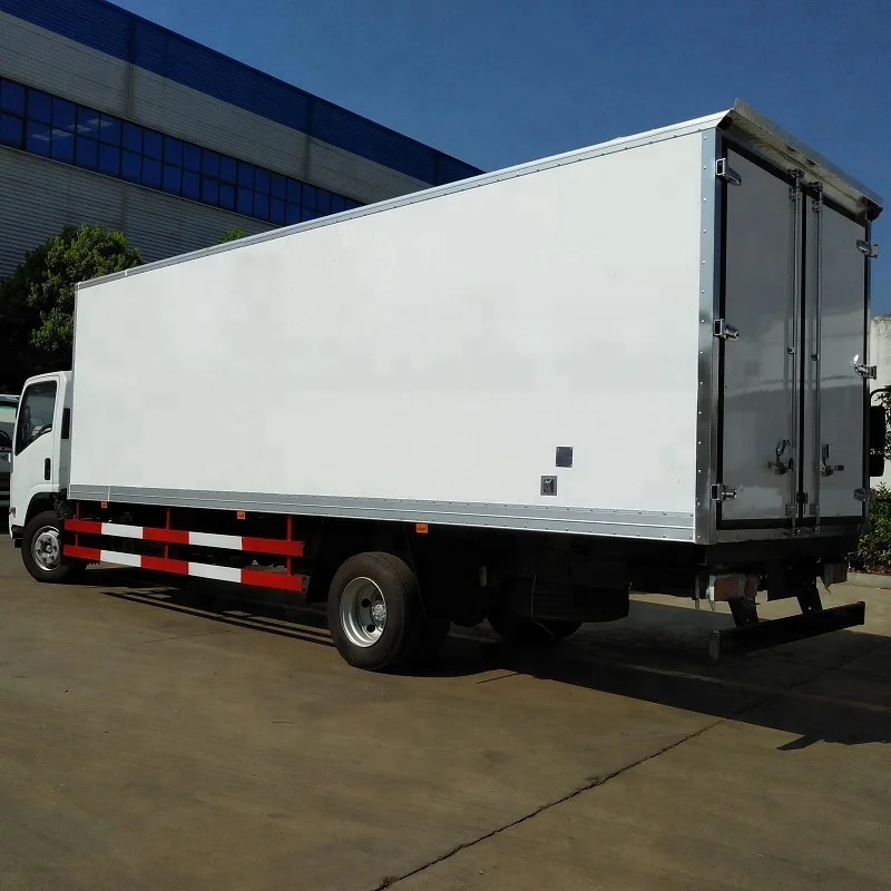 7 tons 28 cubic Qinglin refrigerated truck 700p Aquatic/fish/food transport refrigerated truck sale