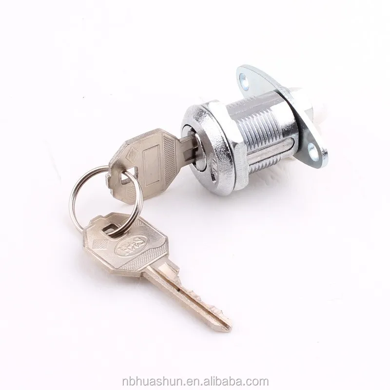 HS102 top quality zinc alloy housing and cylinder metal fill cabinet cam lock for wooden box