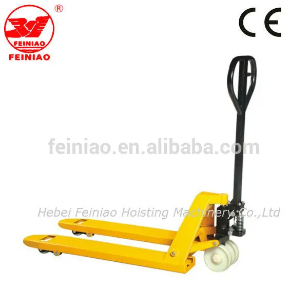 Chinese manufacturer manual forklift hand loader