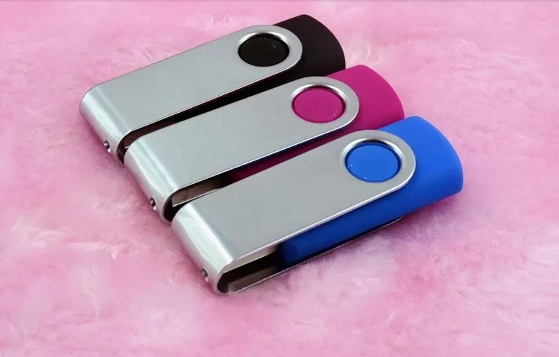 Small capacity bidding rotating usb flash disk 128M 256M 512M 1G 2 4G 8G 16G customized usb flash disk LOGO