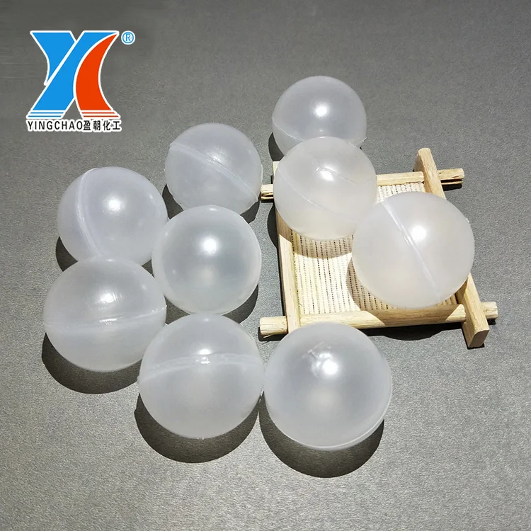 
White hollow plastic ball 