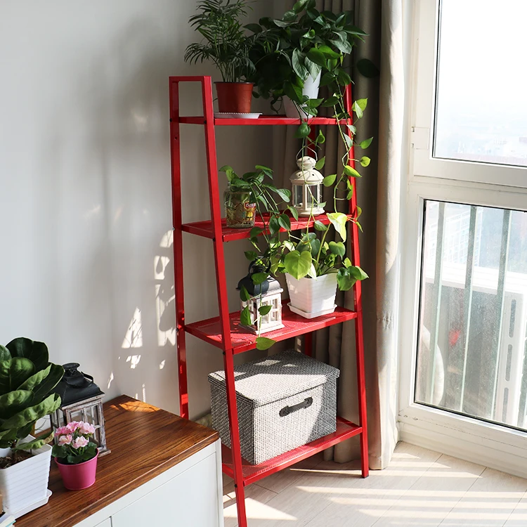 Современная железная Цветочная полка модели полки Lerberg книжный шкаф темно-серый