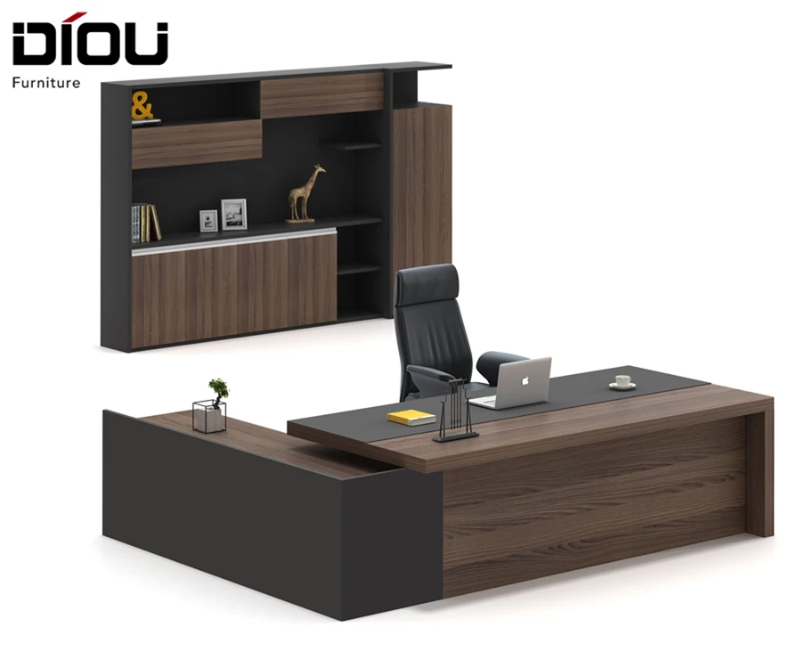 GuangZhou Diou Factory Office Furniture Table Executive Luxury  Boss Manager Table