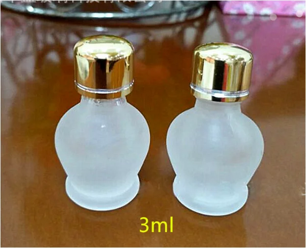 Medicatal oil bottle mini glass bottle Essential Balm Bottle