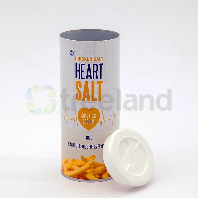 
Recycled Cardboard Seasoning Container with Shaker Top for BBQ Chicken Powder Recycled Cardboard Seasoning Container with Shaker Top for BBQ Chicken Powder