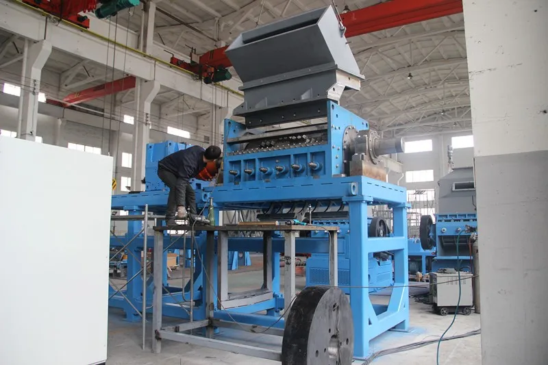 fully automatic tire recycling machine for crumb rubber for sale