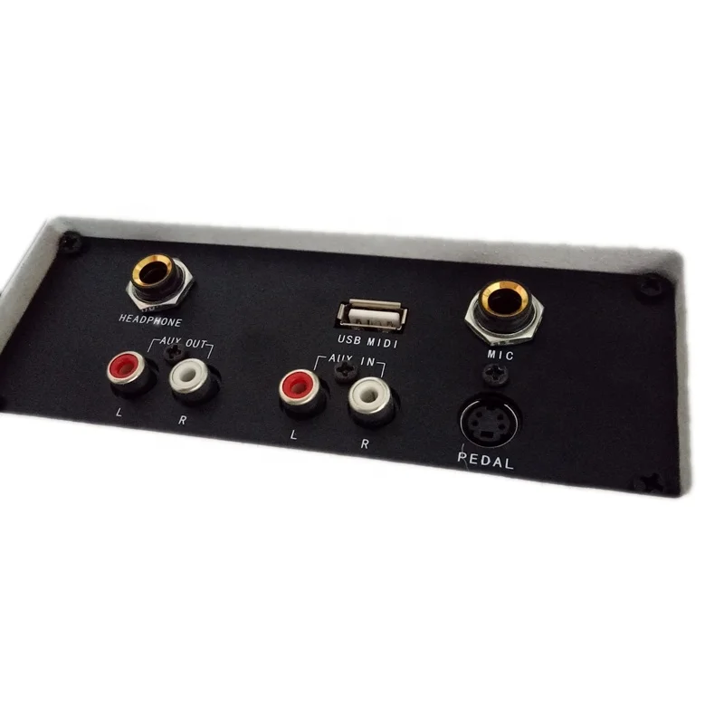 HUANGMA Black Painted Digital Upright Piano with MIDI Function and Multi-voices HD-8838PM