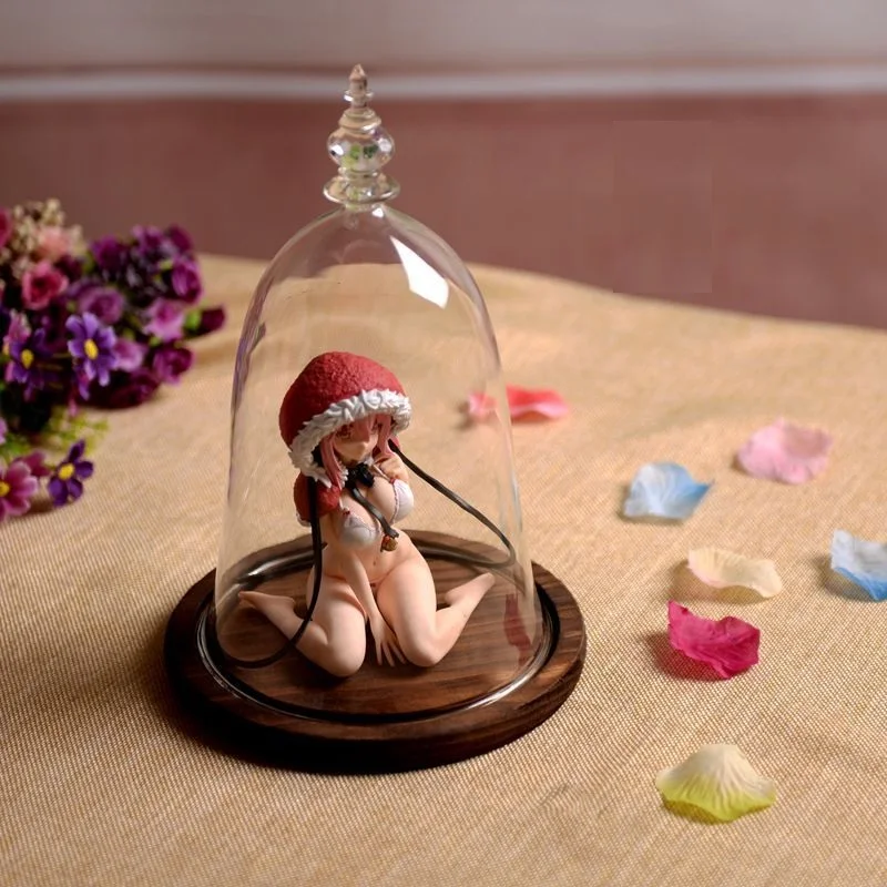 
Decorative wholesale glass dome with base in China 