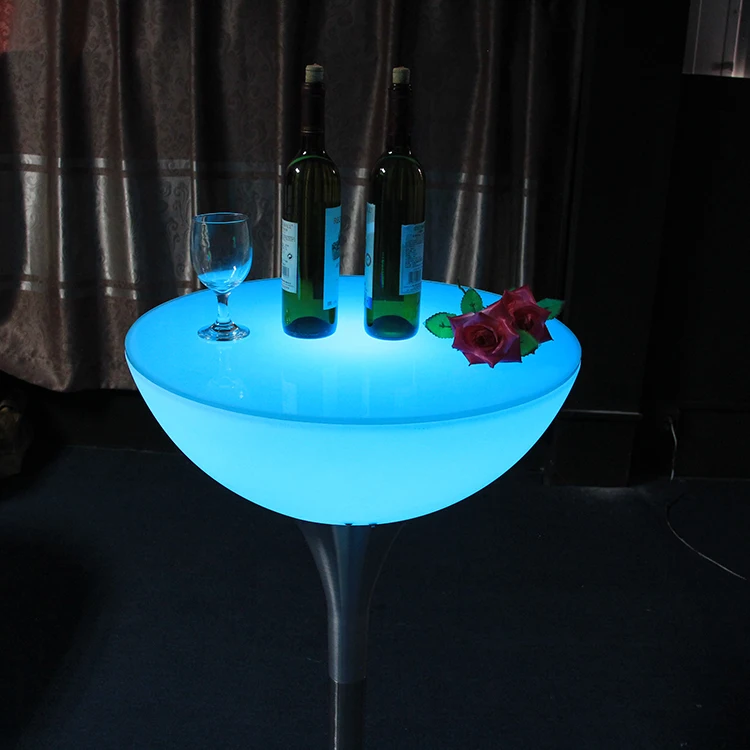 Modern Fashionable Design Cocktail Furniture Bar Led Cocktail Table