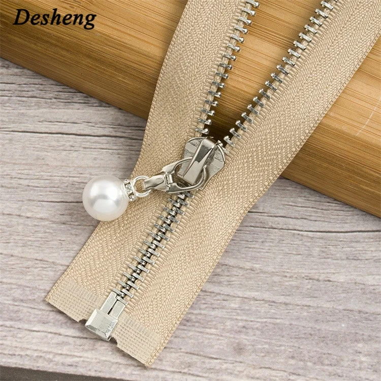 High Quality Handbag Accessories Two Way Metal Zipper No.3 and 5 With Slider Puller For Bag Garment Luggage Suitcase