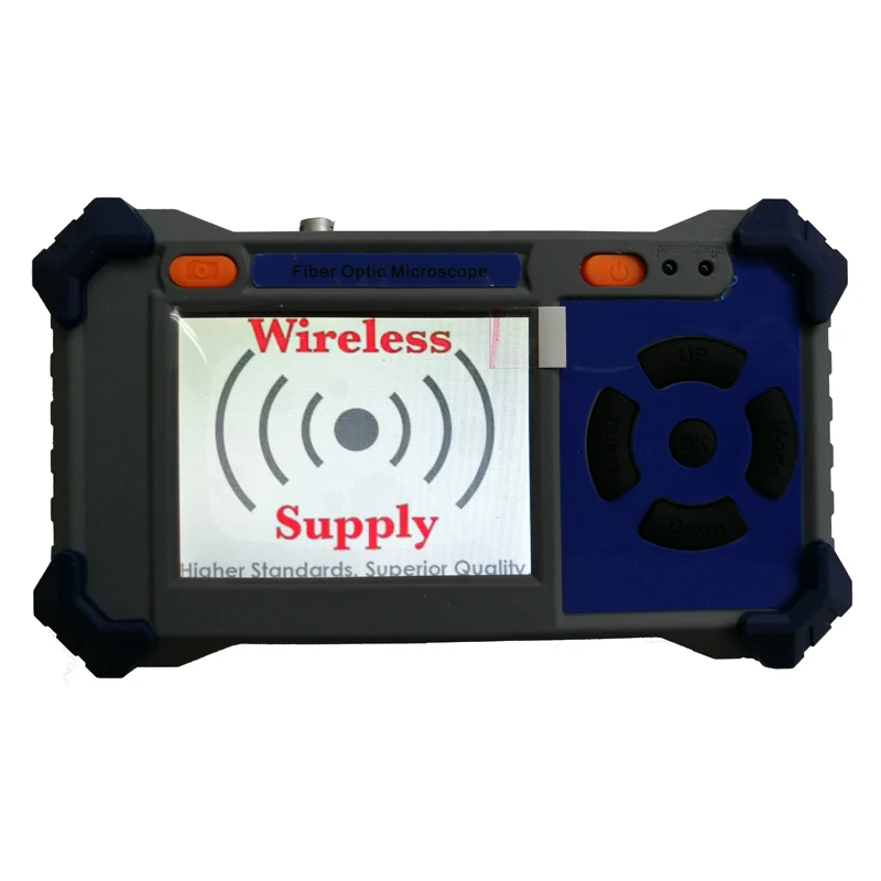 Fiber Inspection Probe Tool Kits with One Click Cleaning Pen and Cleaning Box and Camera Function