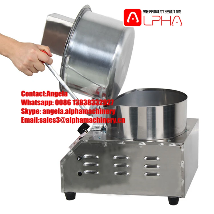 Best price ball shape automatic popcorn machine commercial kettle popcorn