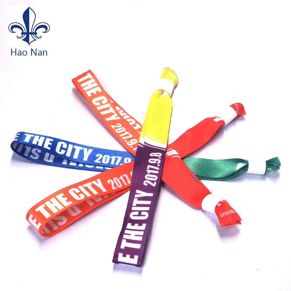 Оптовая продажа на заказ дизайн логотипа сублимационный браслет тканевый с полиэфирным браслетом