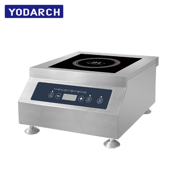 Commercial Induction Cooker Hotel Equipment 5KW Loading Bearing 50KG Cooktop Stove 220V 240V
