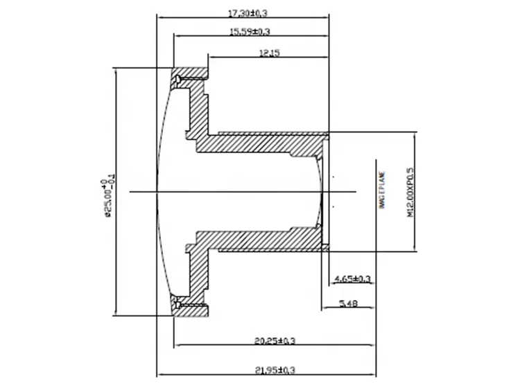 HK-8246-1170-1 быструю доставку, запись Вождение линзы выглядят вокруг cctv объектив для промышленной продукции